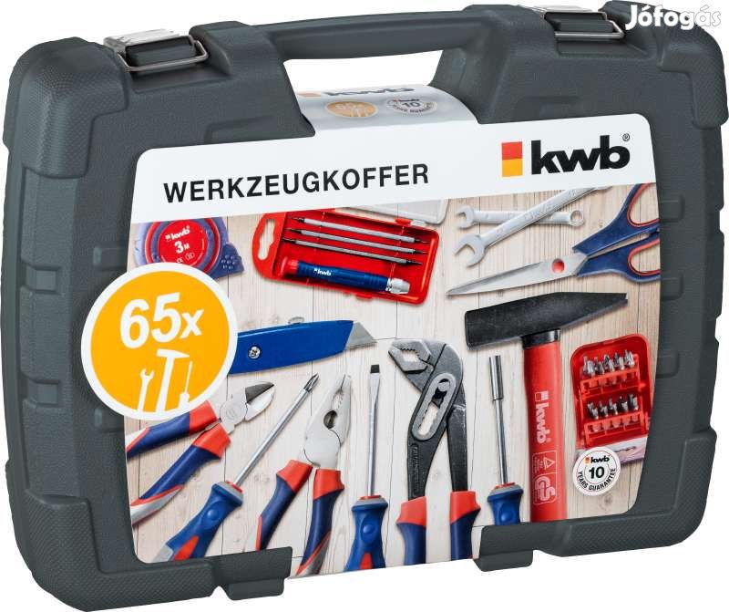 KWB szerszámkészlet 65 darabos (49370730)