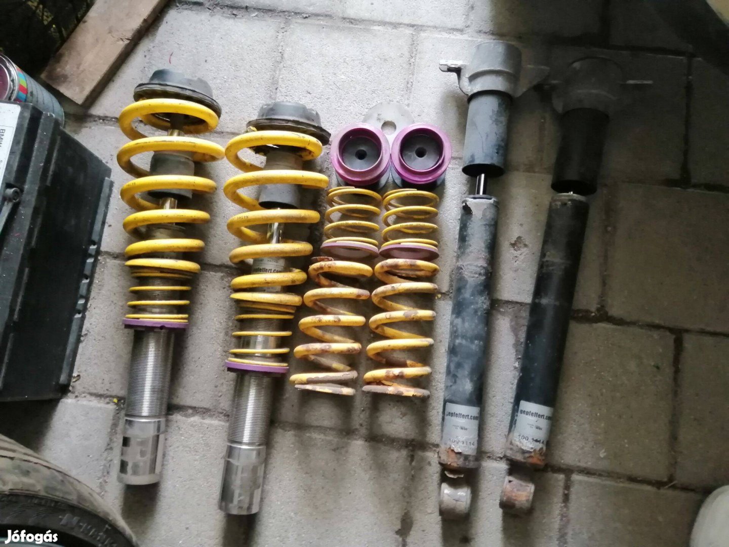 KW V2 Audi A4 B8 A5 8T A6 4G állítható magasságú futómű S4 S5 S6 Q5 RS