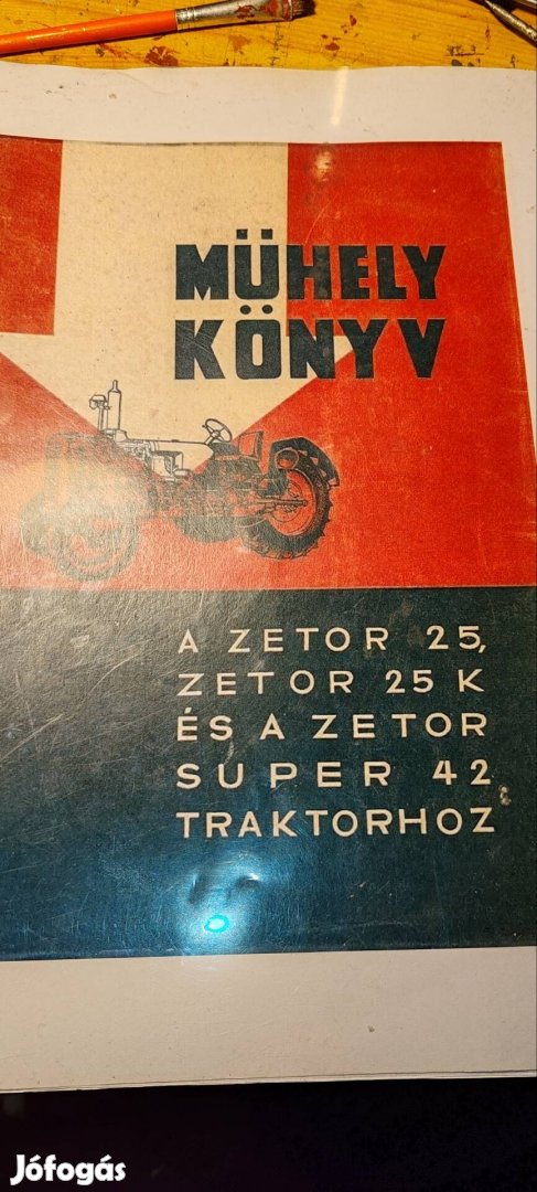 K 25 zetor műhely könyvek 