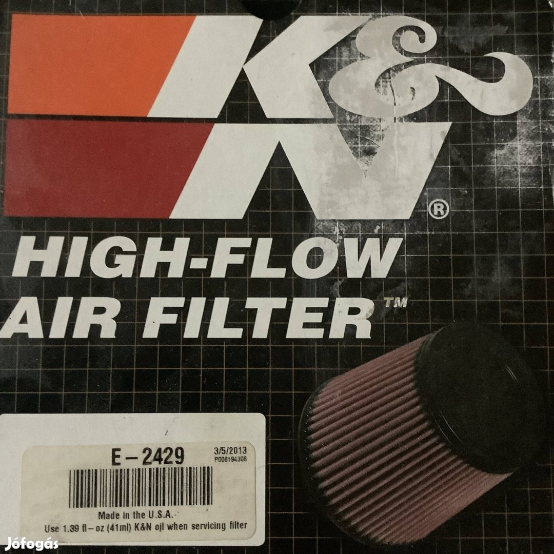 KN E-2429 sport légszűrő