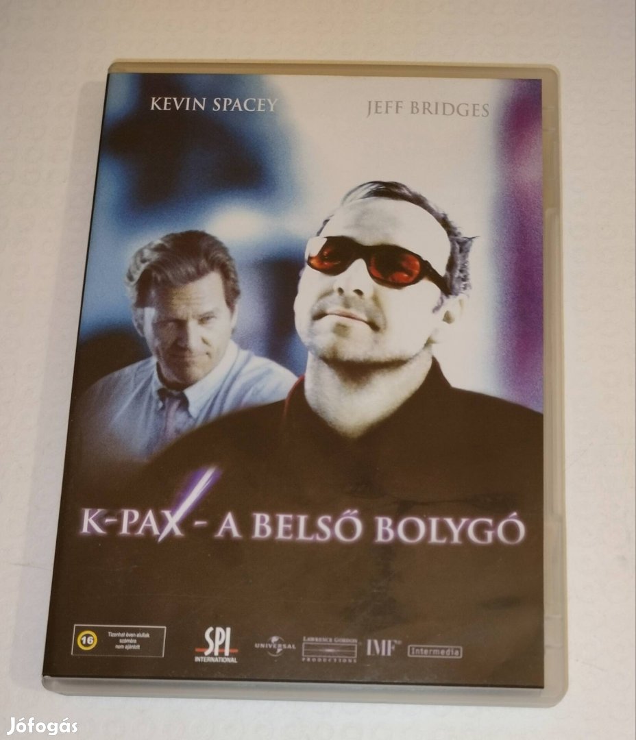 K Pax A belső bolygó dvd Kevin Spacey 