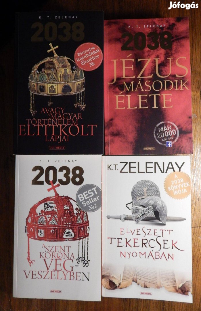 K.T. Zelenay: 2038 könyvek és az Elveszett tekercsek nyomában