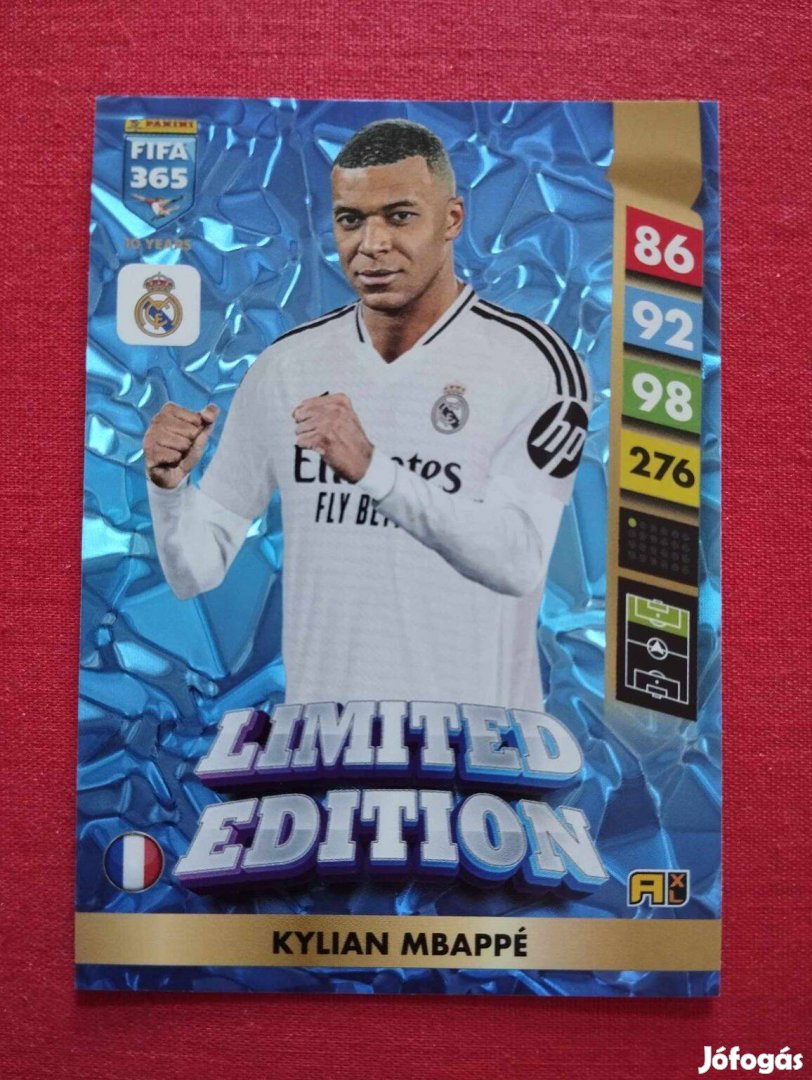 K. Mbappe (Real Madrid) FIFA 365 2025 Limited Edition focis kártya