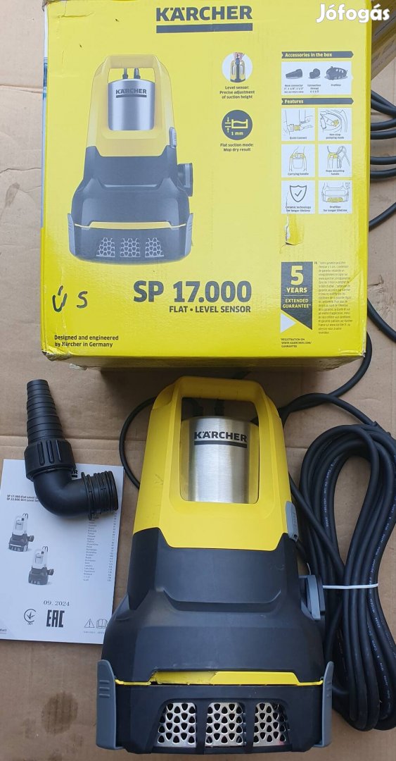 Krcher SP 17.000 Flat Level Sensor szivattyú