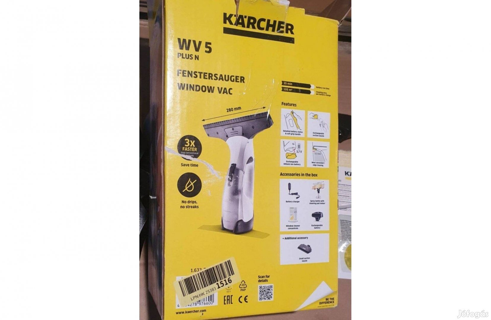 Kärcher WV 5 Plus N Ablaktisztító
