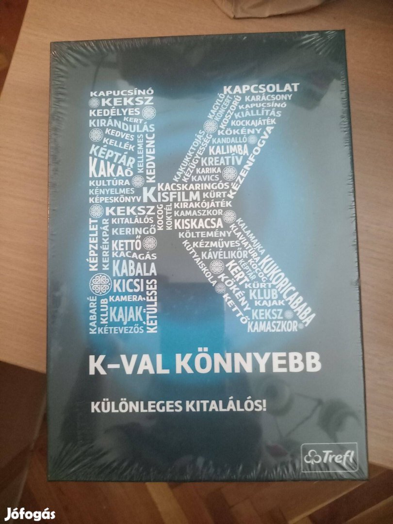 K-val könnyebb kitalálós társasjáték