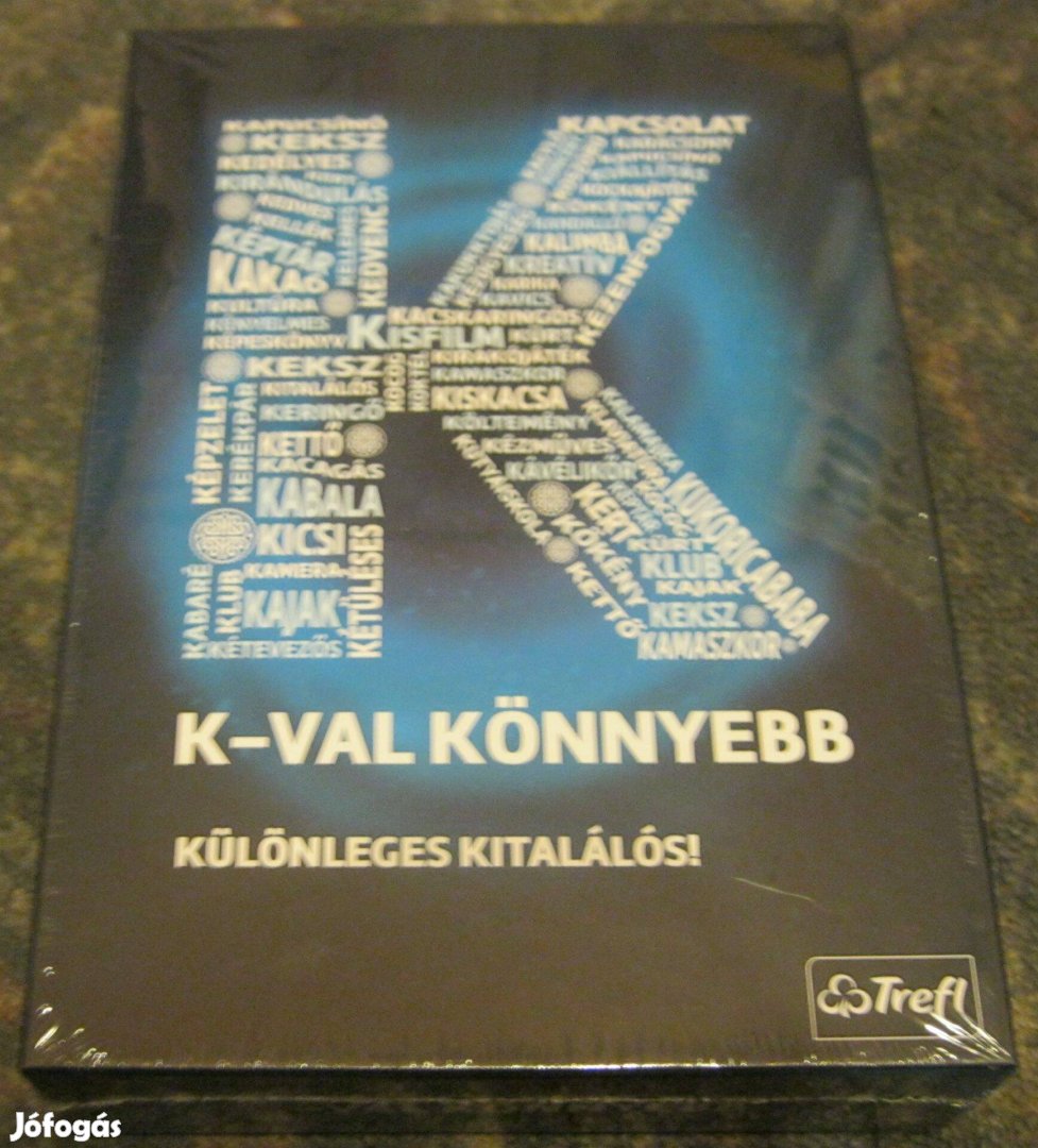 K-val könnyebb különleges kitalálós társasjáték partijáték