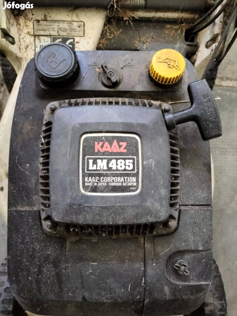 Kaaz LM 485 profi fűnyíró FelújításraAlkatrésznek Fűgyűjtő