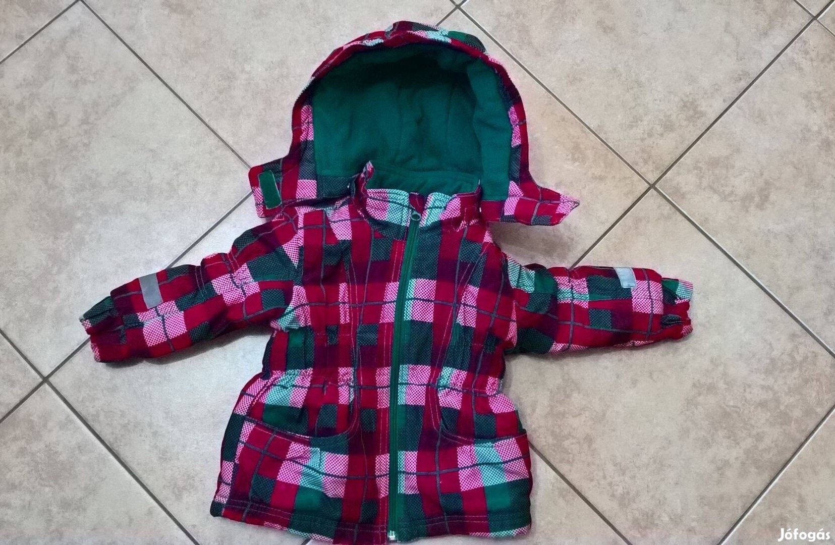 Kabát Gyermek gyerek kislány bélelt 86-os Lupilu , Alig használt
