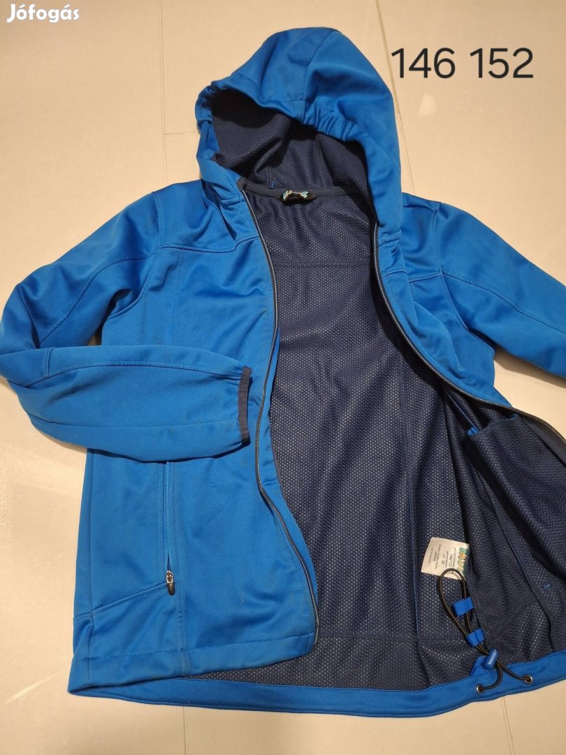 Kabát átmeneti 146 152 textíl rugalmas anyagból