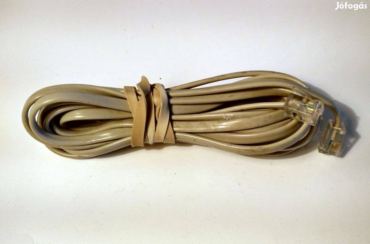 Kábel Vonalas Telefonhoz (Ver.34) 2-eres 240cm (teszteletlen)