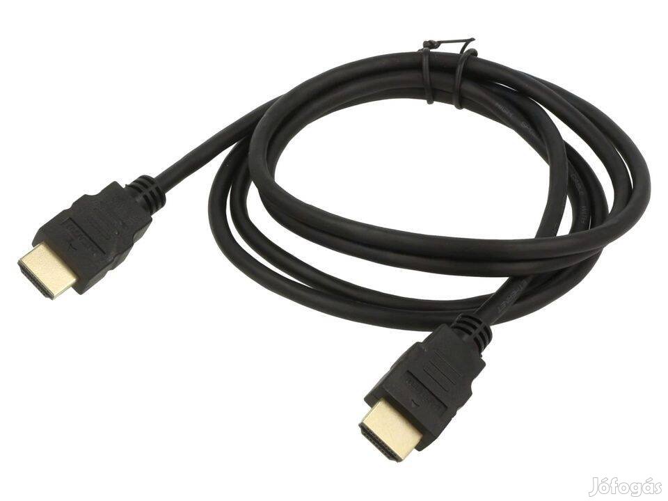 Kábel : HDMI (apa) / HDMI 1.4 -es Aranyozott 1.5m (0819)