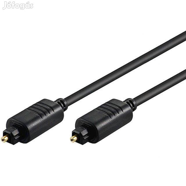 Kábel : Optikai ( üvegszálas ) Toslink 10m _