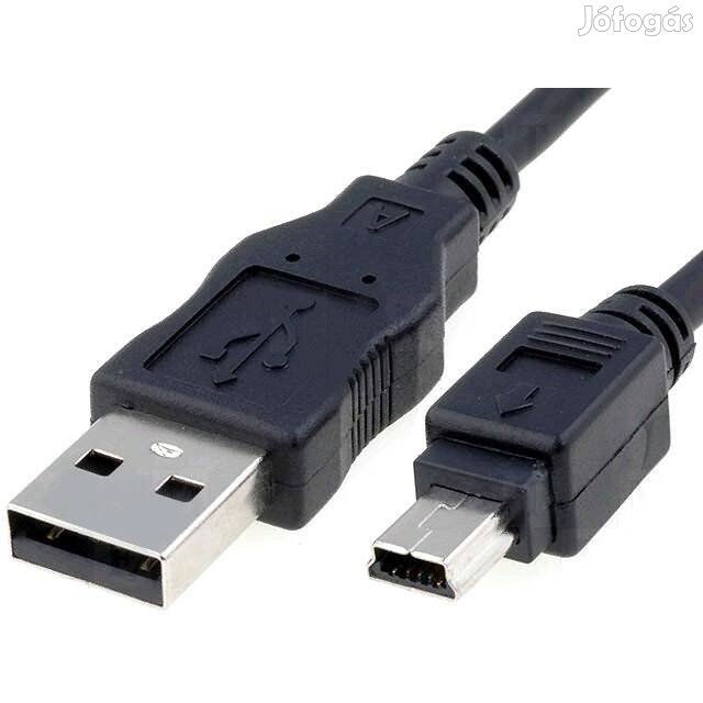 Kábel - USB A / mini USB B ( 5pin ) - 5m (0819)