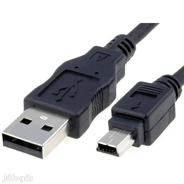 Kábel - USB A / mini USB B ( 5pin ) - 5m _