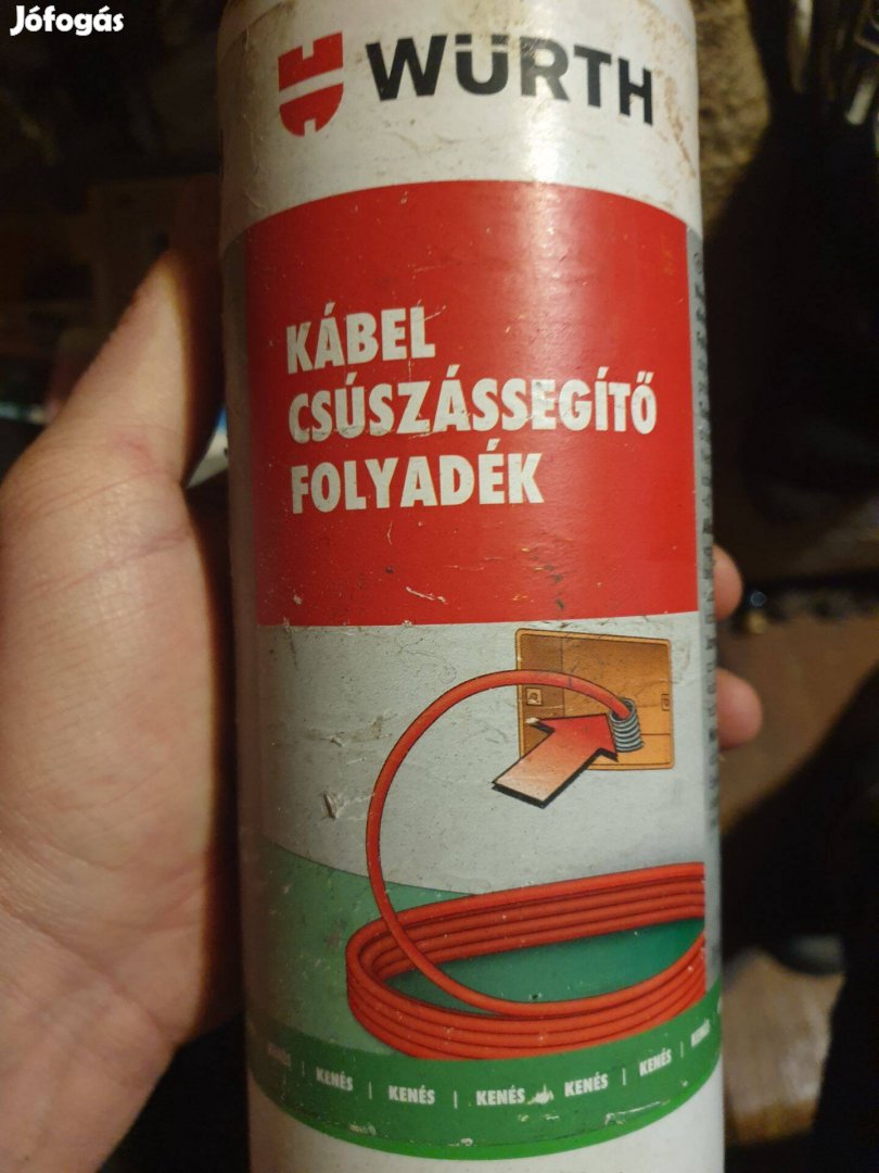 Kábel csúszássegítő