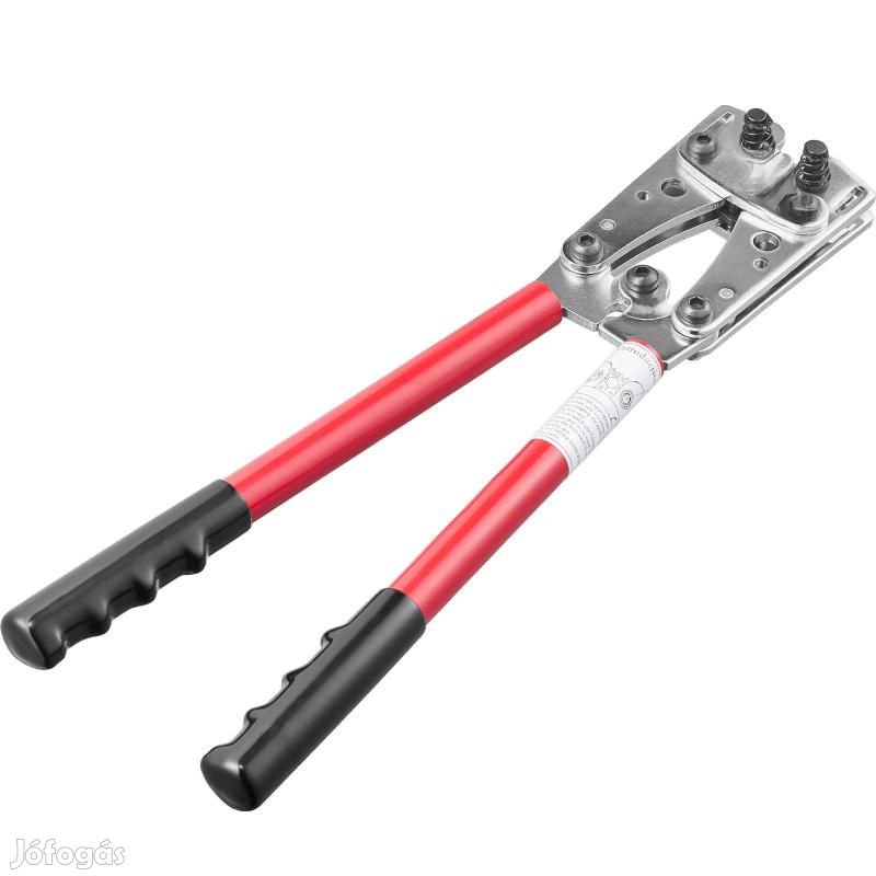 Kábel krimpelő fogó, hatszögletű forgó, (6-50 mm) + kábelvágó