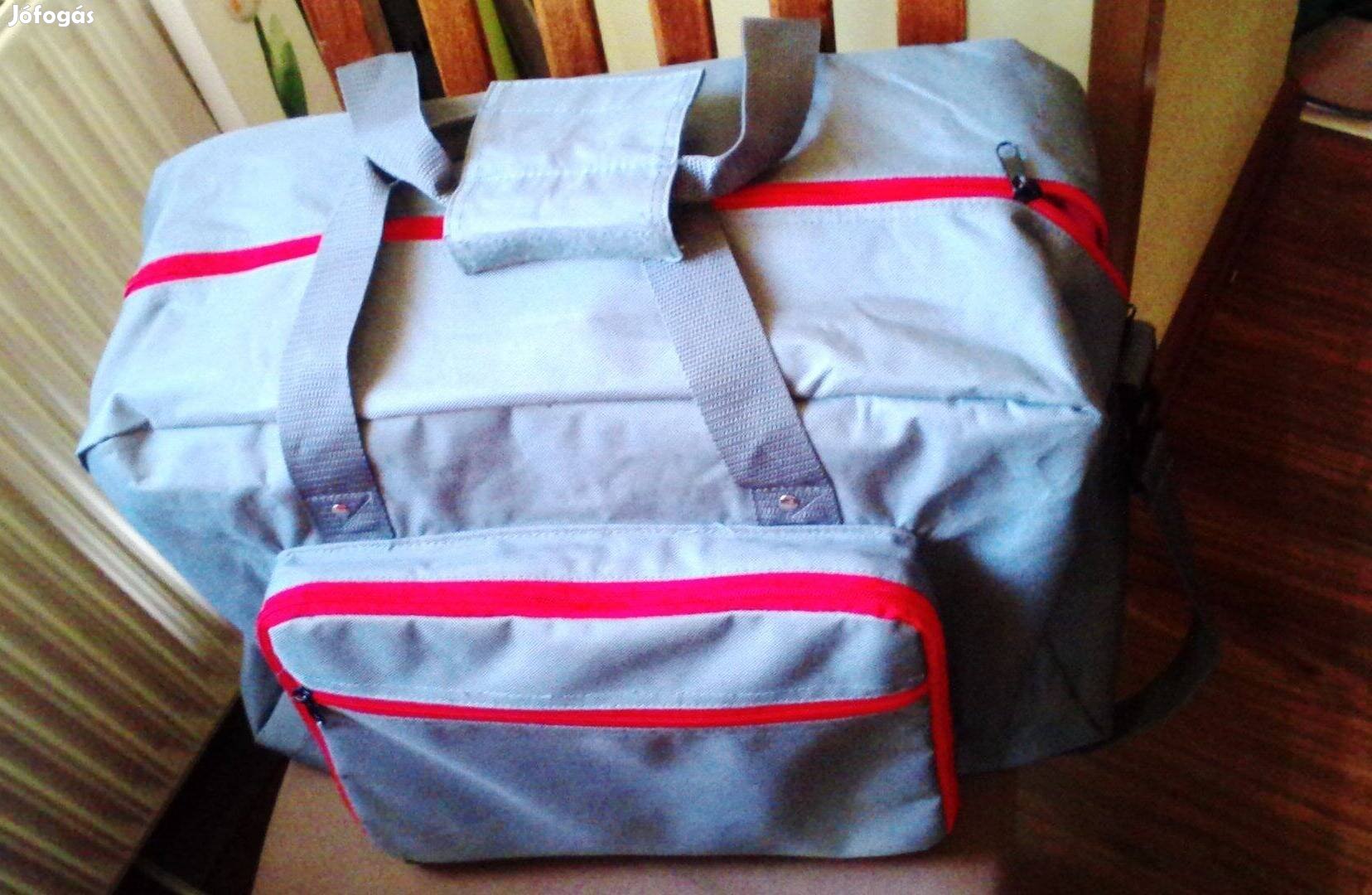 Kabin táska, utazó táska, sport táska, Új összehajtható, 48x32x32 cm
