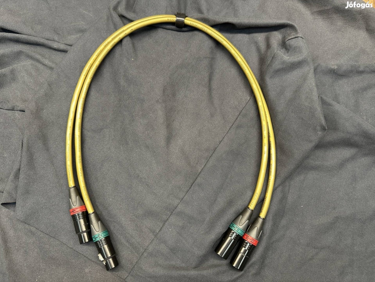 Kácsa Kco-Is2 XLR kábel Neutrik csatlakozó