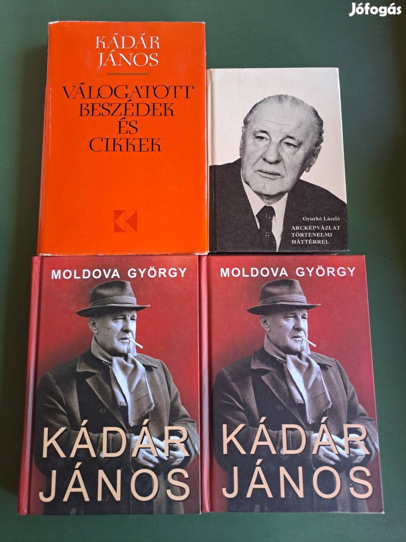 Kádár János könyvek