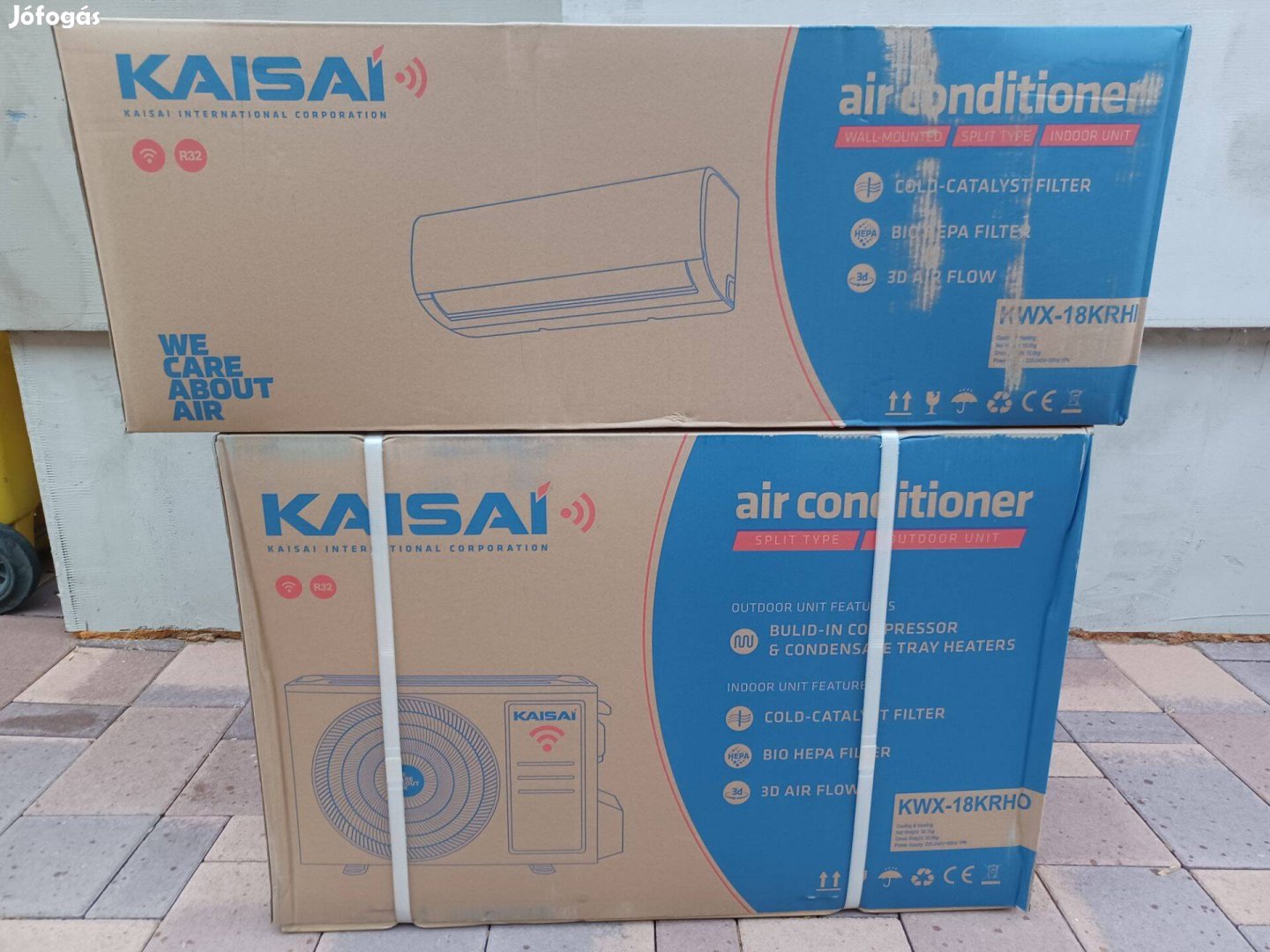 Kaisai Fly 5,3 kW klíma szett R32 | tálcafűtés | WiFi