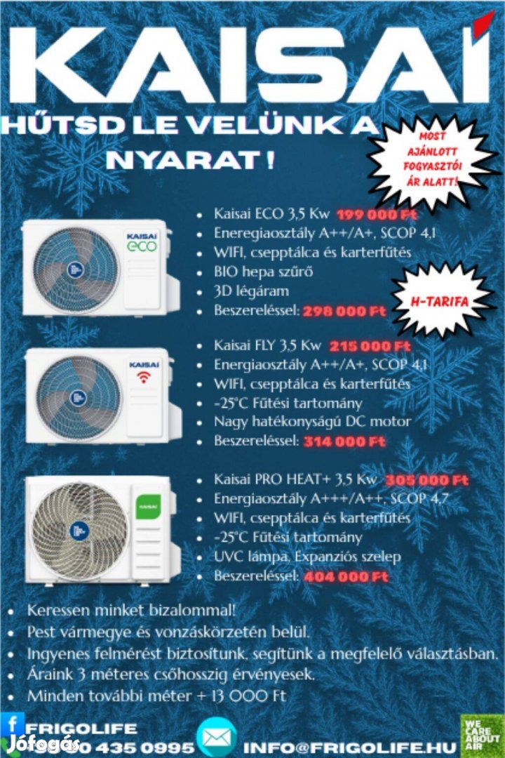 Kaisai klíma akció!
