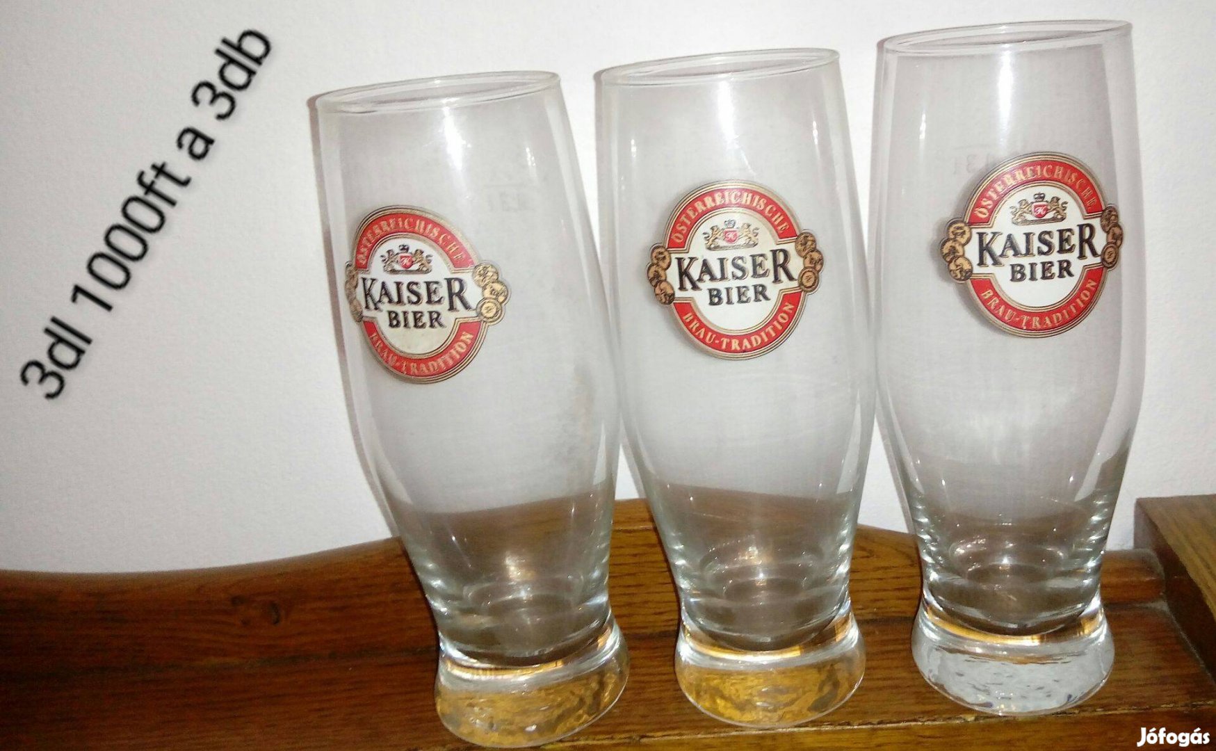 Kaiser 3dl sörös pohár