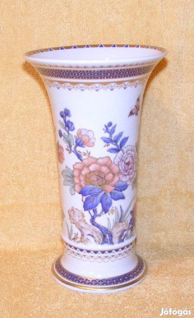 Kaiser porcelán virágos váza