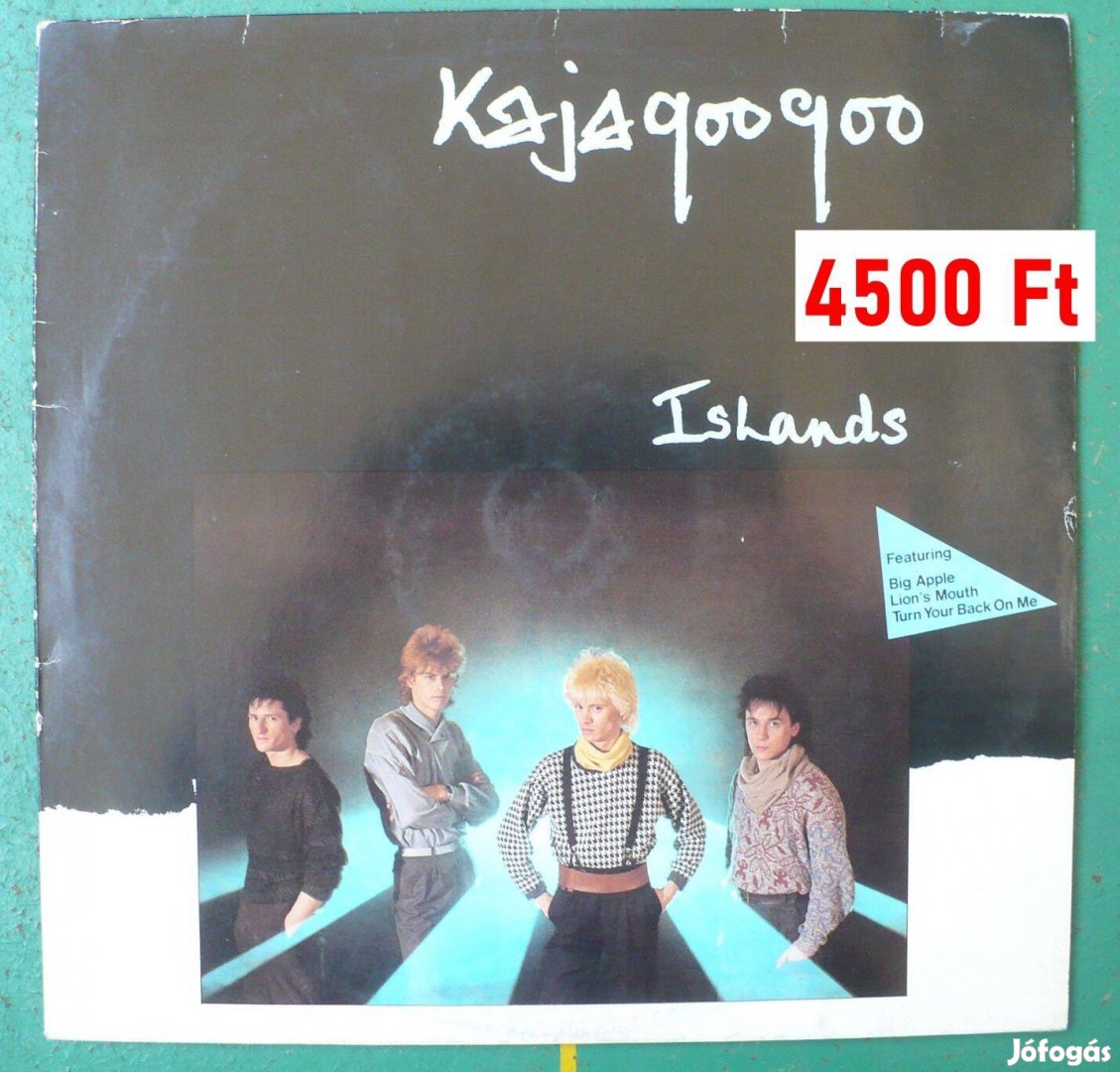 Kajagoogoo LP-k: Islands (német) / White Feathers (holland és indiai)