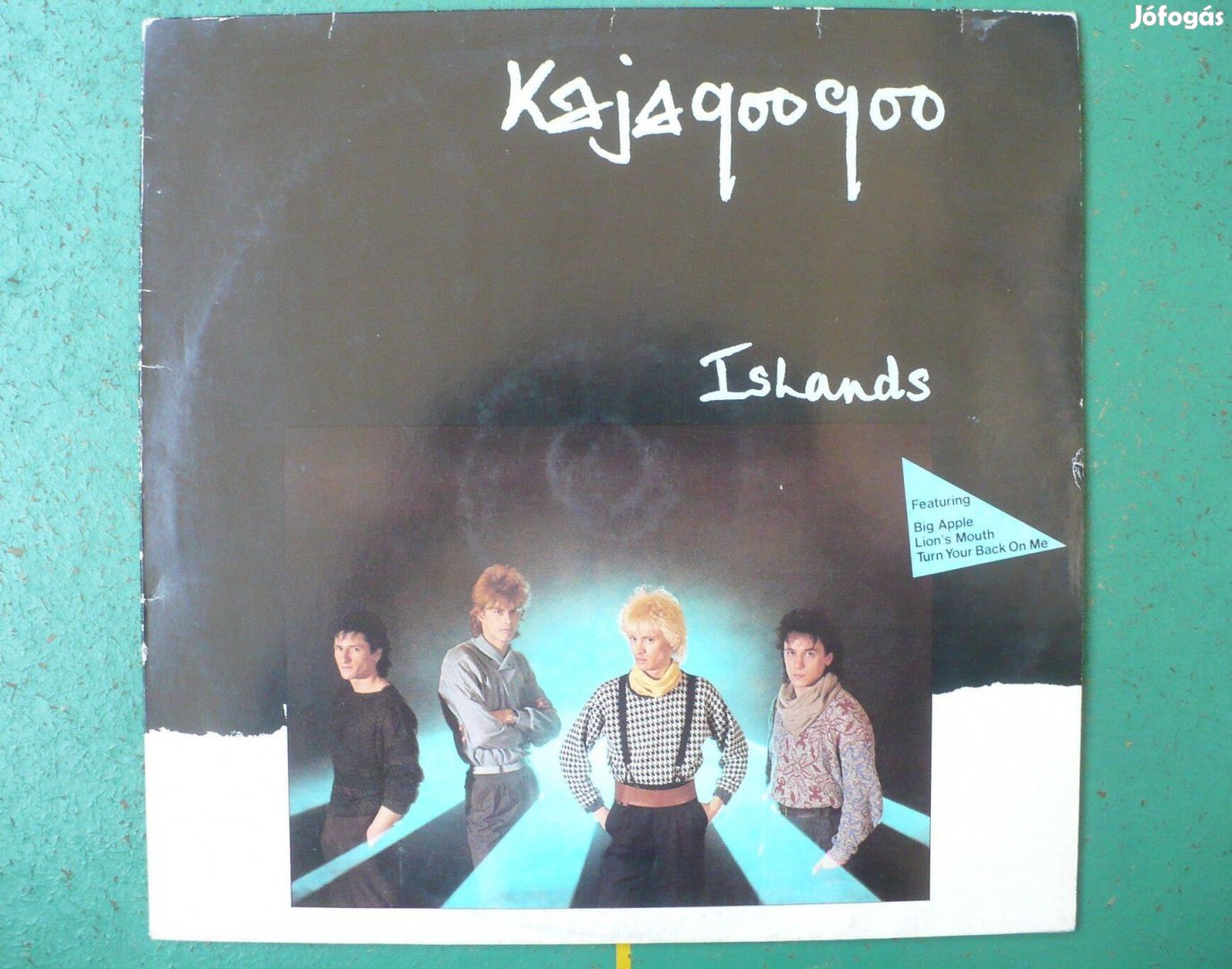 Kajagoogoo LP-k: Islands (német nyomás) / White Feathers (holland ny.)