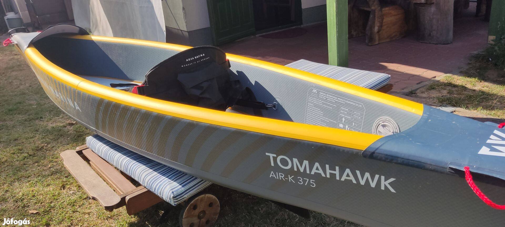 Kajak Tomahawk Air-K 375 egyszemélyes felfújható nyárvégi akció