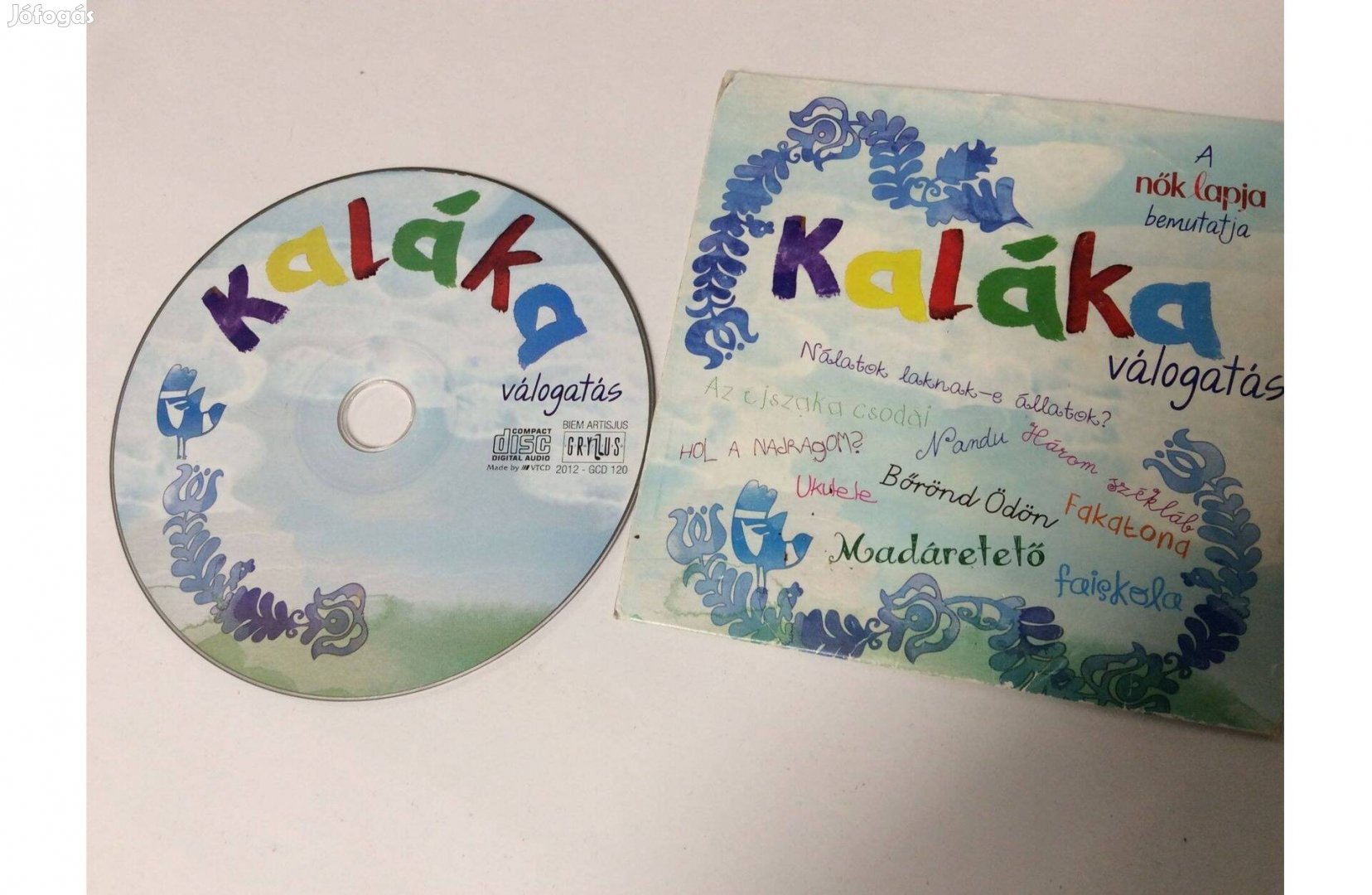 Kaláka CD A nők lapja bemutatja Kaláka együttes válogatás CD