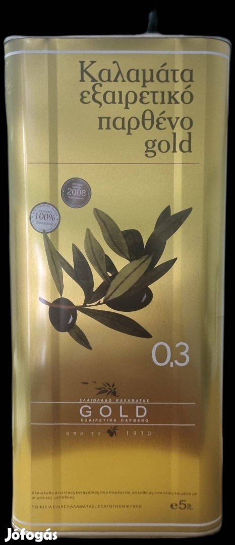 Kalamata Olive Oil GOLD Extra szűz olívaolaj