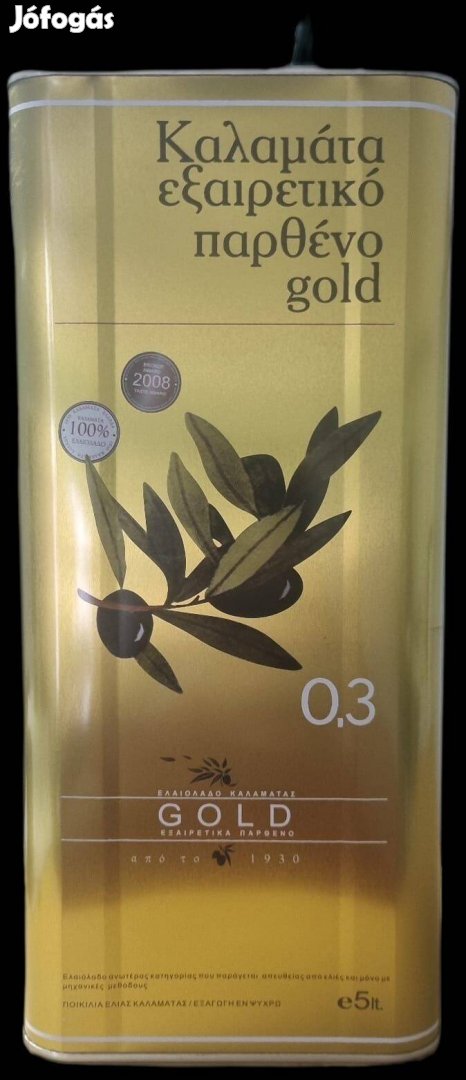 Kalamata Olive Oil GOLD Extra szűz olívaolaj