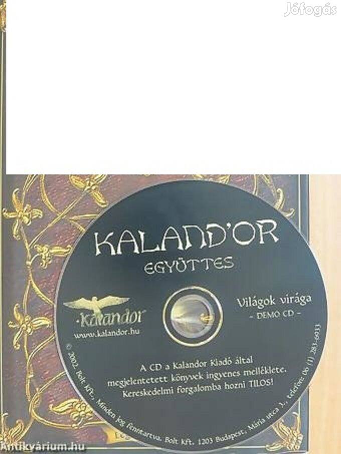 Kalandor együttes demo CD - újszerű állapotban