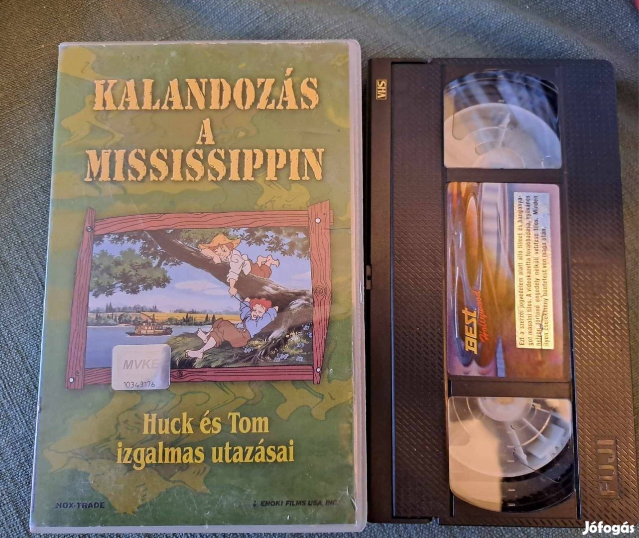 Kalandozás a Mississippin - Huck és Tom izgalmas utazásai VHS