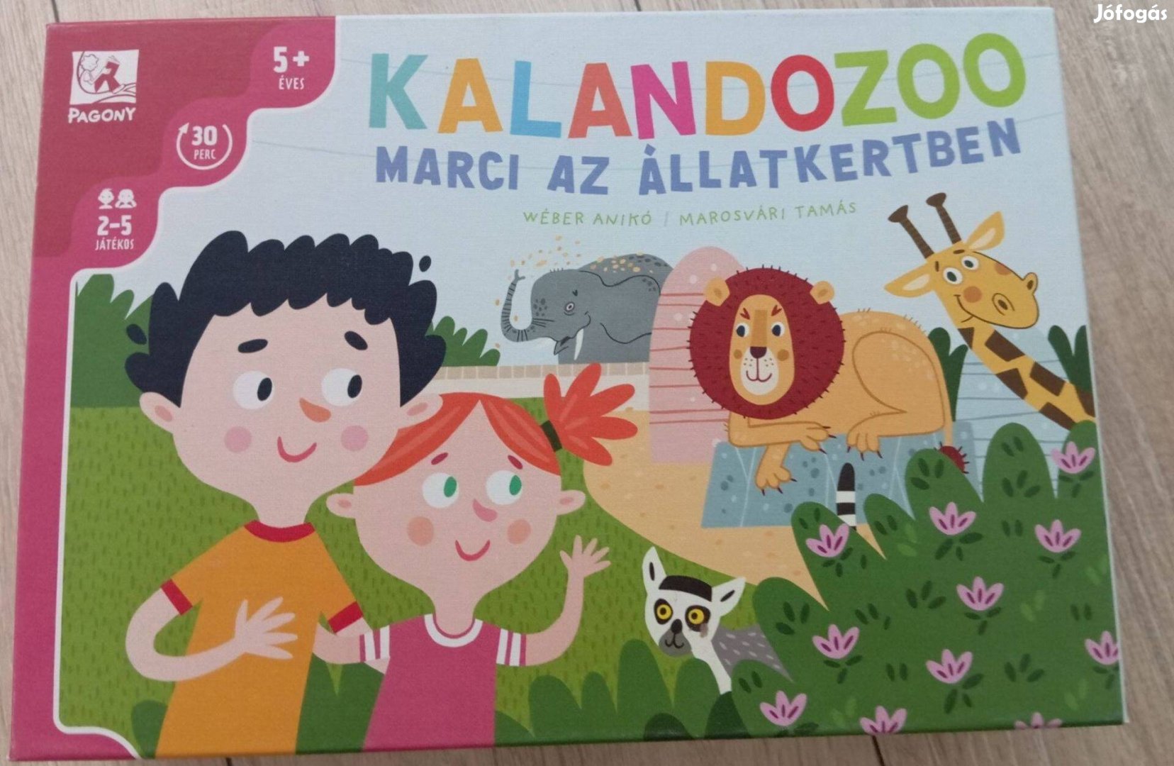 Kalandozoo Marci az állatkertben társasjáték