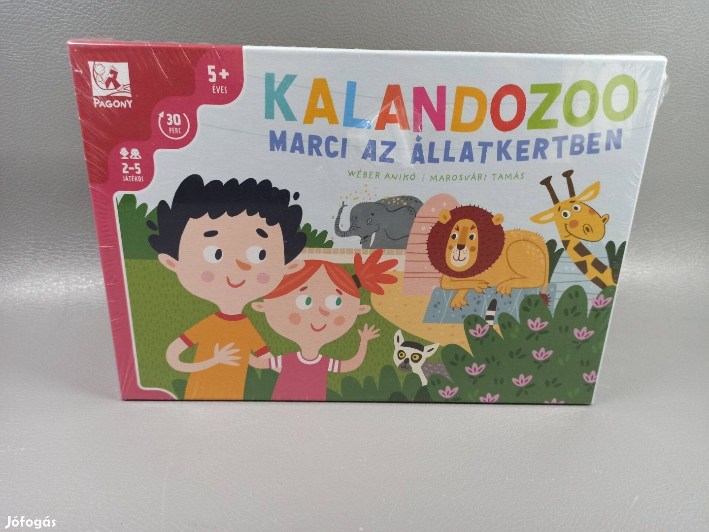 Kalandozoo - Marci az állatkertben társasjáték (Pagony, folpackos)