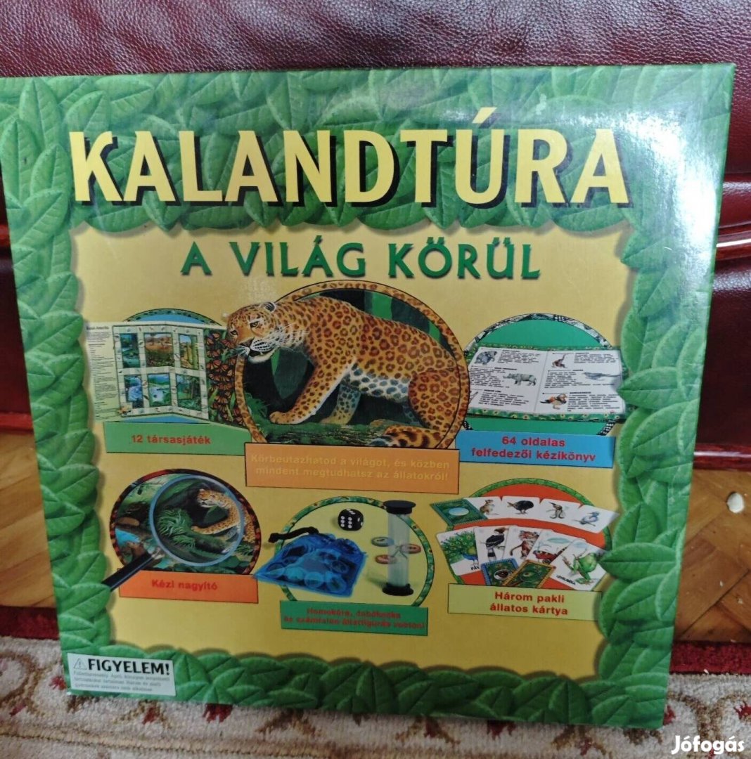 Kalandtúra a világ körül - társasjáték