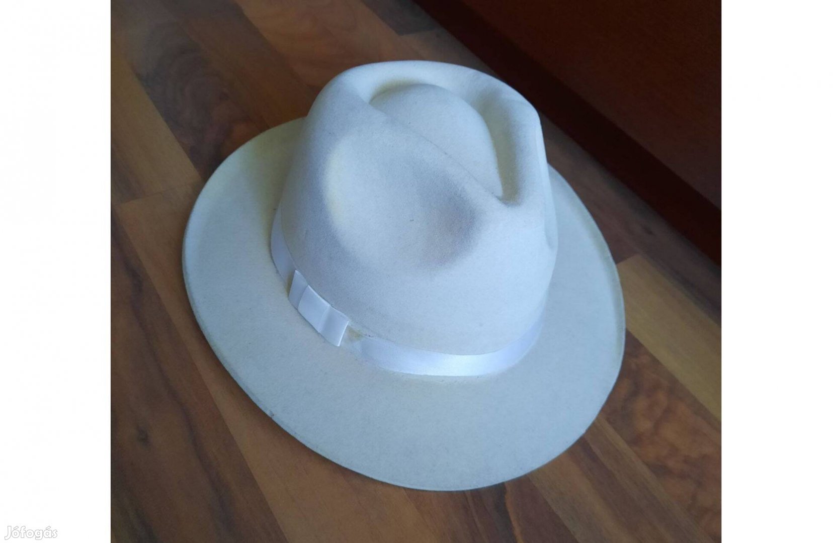 Kalap fehér elegáns pl esküvői