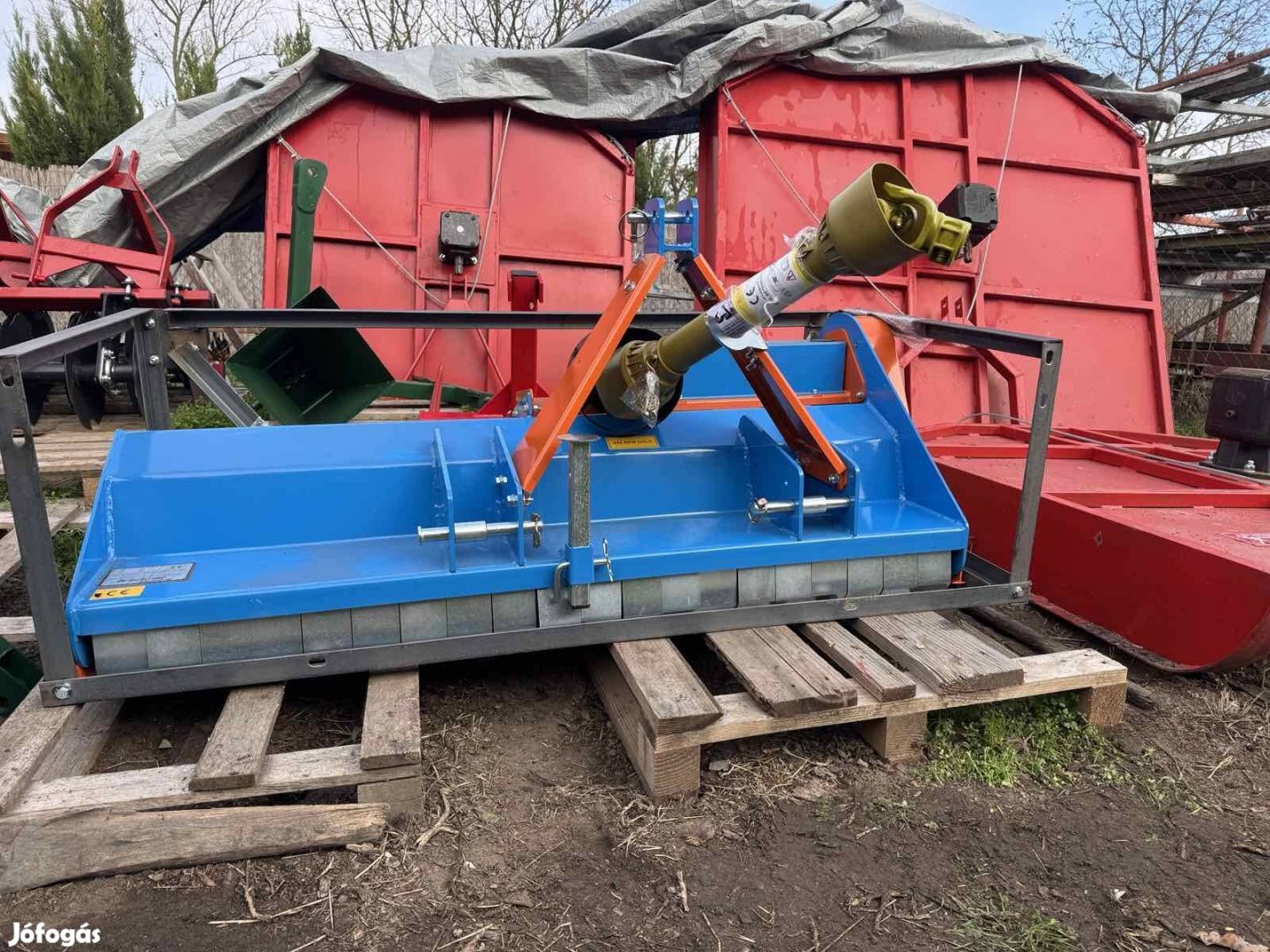 Kalapácsos szárzúzó szártépő gazvágó japán traktor