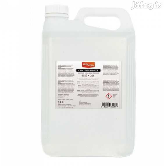 Kalcium klorid 36% oldat 5 Liter  (5894)