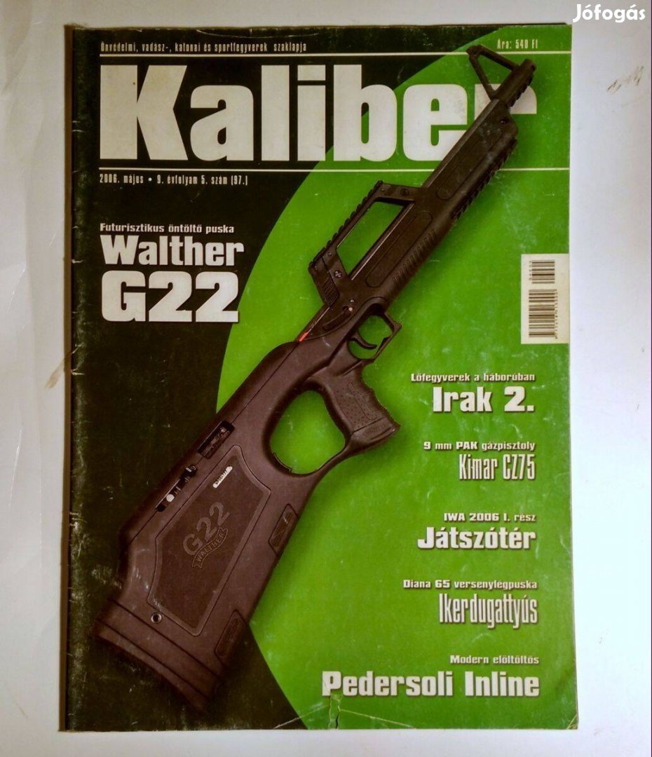 Kaliber 2006/5 Május (97.szám) poszterhiányos (7kép+tartalom)