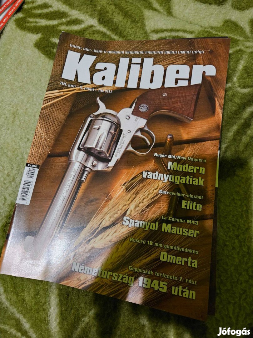 Kaliber magazin 2009 évfolyam + évkönyv