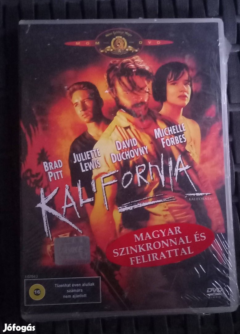 Kalifornia - A halál nem utazik egyedül - thriller dvd - bontatlan