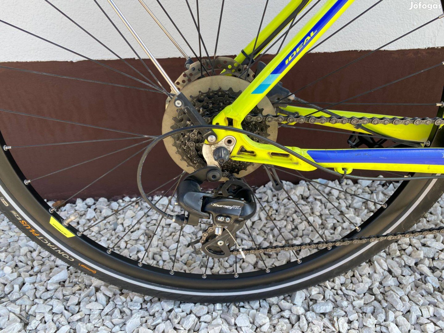 Kalkhoff 28-as aluvázas agydinamós újszerű Trekking kerékpár