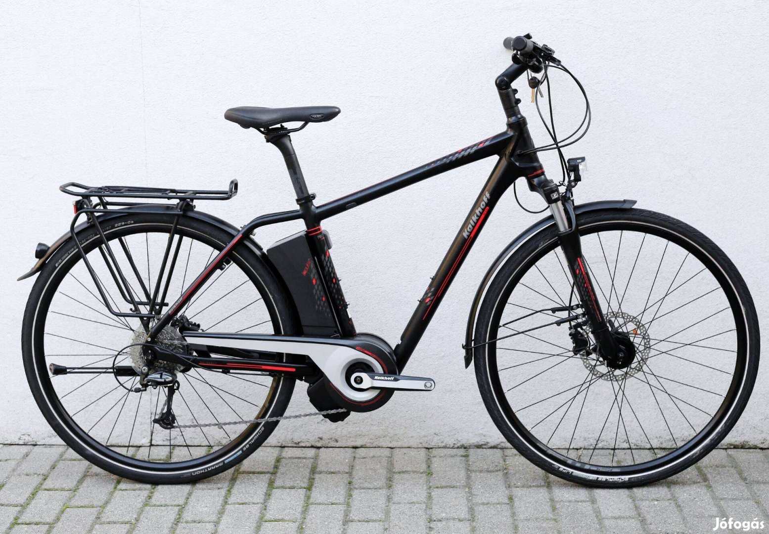 Kalkhoff Pro Connect 28" alu Trekking ebike kerékpár, 525Wh (S)