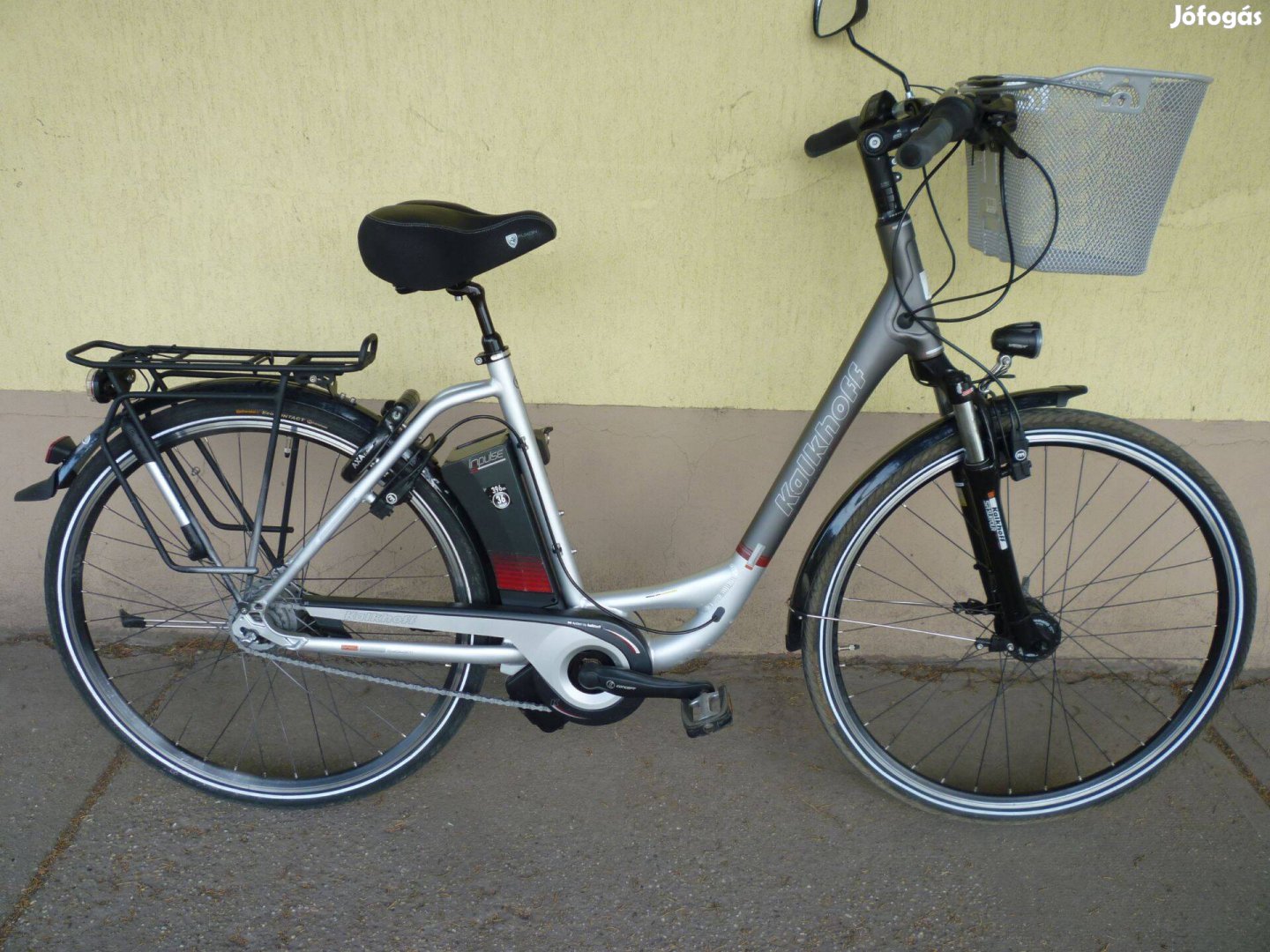 Kalkoft 28-as alu elektromos kerékpár eladó szép