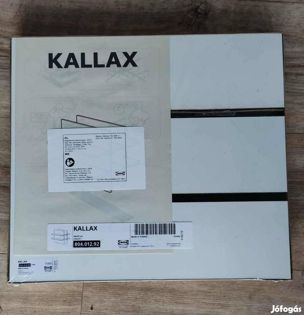 Kallax polc betét új IKEA