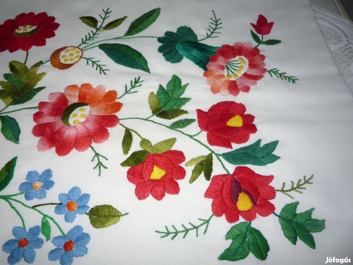 Kalocsai mintás díszpárna huzat 55x38cm